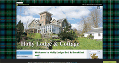 Desktop Screenshot of hollylodgeandcottage.com